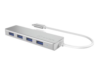 ICY BOX IB-HUB1425-C3 - Koncentrator - 4 x SuperSpeed USB 3.0 - stacjonarny