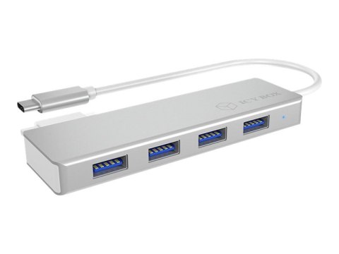 ICY BOX IB-HUB1425-C3 - Koncentrator - 4 x SuperSpeed USB 3.0 - stacjonarny
