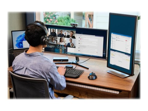 Kensington ValuKeyboard - Klawiatura - USB - Wielka Brytania - czarny