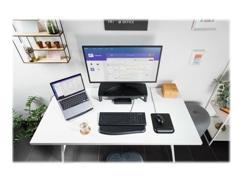 Kensington ValuKeyboard - Klawiatura - USB - Wielka Brytania - czarny