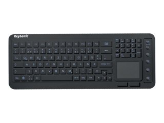 KeySonic KSK-6231 - Klawiatura - USB - QWERTZ - Niemcy - wodoszczelne - czarny