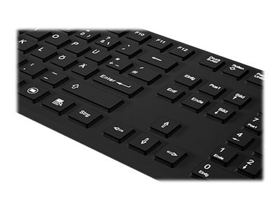 KeySonic KSK-8030 IN - Klawiatura - USB - US - czarny