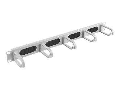 Lanberg AK-1203-S - Organizer do kabli - szary, RAL 7035 - 1U - 19"
