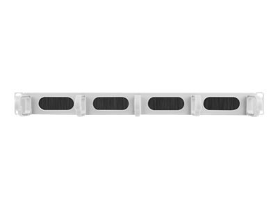 Lanberg AK-1203-S - Organizer do kabli - szary, RAL 7035 - 1U - 19"