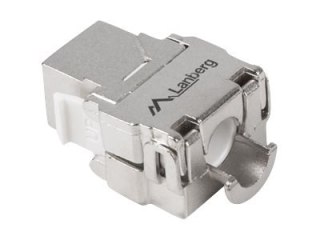 Lanberg KSF6-2000 - Wkładka modułowa - CAT 6 - FTP - RJ-45 - srebrny