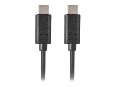 Lanberg - Kabel USB - USB-C (M) do USB-C (M) - USB 2.0 - 50 cm - czarny