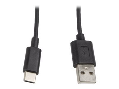 Lanberg - Kabel USB - USB (M) do USB-C (M) - USB 2.0 - 3 A - 1 m - czarny
