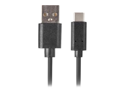 Lanberg - Kabel USB - USB (M) do USB-C (M) - USB 2.0 - 3 m - czarny