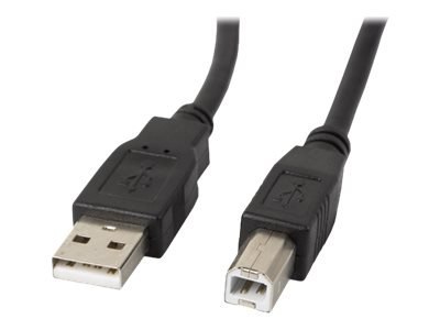Lanberg - Kabel USB - USB (M) do USB Typ B (M) - USB 2.0 - 3 m - czarny