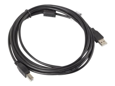 Lanberg - Kabel USB - USB (M) do USB Typ B (M) - USB 2.0 - 3 m - czarny