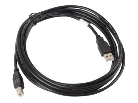 Lanberg - Kabel USB - USB (M) do USB Typ B (M) - USB 2.0 - 3 m - czarny
