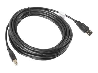 Lanberg - Kabel USB - USB (M) do USB Typ B (M) - USB 2.0 - 5 m - czarny