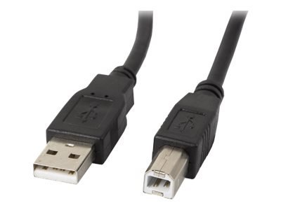 Lanberg - Kabel USB - USB (M) do USB Typ B (M) - USB 2.0 - 5 m - czarny