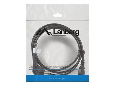 Lanberg - Kabel zasilający - power CEE 7/7 (M) do power IEC 60320 C13 - 10 A - 1.8 m - czarny