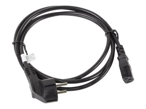 Lanberg - Kabel zasilający - power CEE 7/7 (M) do power IEC 60320 C13 - 10 A - 1.8 m - czarny