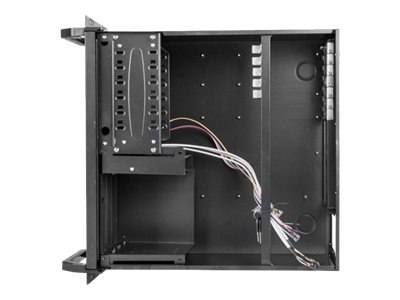 Lanberg - Montowany w stojaku 4U - ATX - brak zasilacza - czarny - USB/dźwięk
