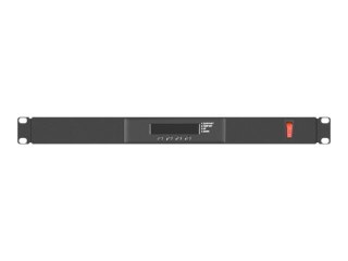 Lanberg - Panel wentylatora w szafie typu rack - z 4 wentylatory chłodzące - 230 V - czarny, RAL 9004 - 1U - 19"