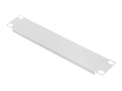 Lanberg - Panel zaślepiający do szafy rack - RAL 7035, szary - 1U - 10"