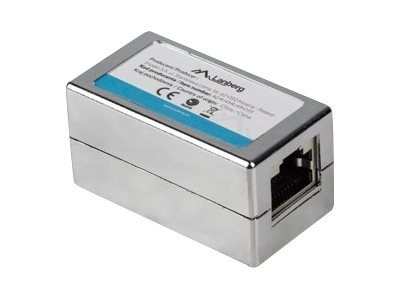 Lanberg - Sprzęgacz sieciowy - RJ-45 (F) do RJ-45 (F) - FTP - CAT 5e - srebrny