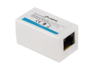 Lanberg - Sprzęgacz sieciowy - RJ-45 (F) do RJ-45 (F) - UTP - CAT 5e - biały