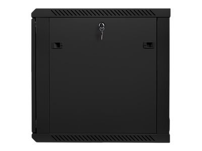 Lanberg - Stojak szafa - do montażu na ścianie - czarny, RAL 9004 - 12U - 19"