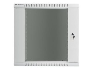 Lanberg - Stojak szafa - do montażu na ścianie - szary, RAL 7035 - 12U - 19"