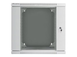 Lanberg - Stojak szafa - do montażu na ścianie - szary, RAL 7035 - 12U - 19"