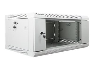 Lanberg - Stojak szafa - do montażu na ścianie - szary, RAL 7035 - 4U - 19"