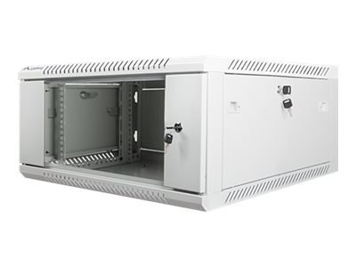Lanberg - Stojak szafa - do montażu na ścianie - szary, RAL 7035 - 4U - 19"