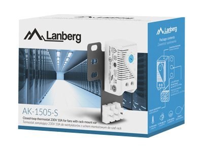 Lanberg - Termostat - szary - 2.5U