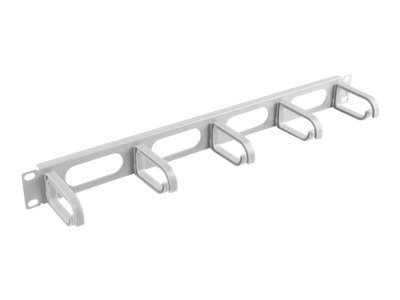 Lanberg Type B - Panel zarządzania kablami stojaka - RAL 7035 - 1U - 19"