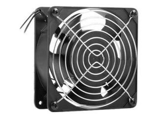 Lanberg - Wentylator w szafie rack - 230 V - 120 mm - RAL 9004, czarny