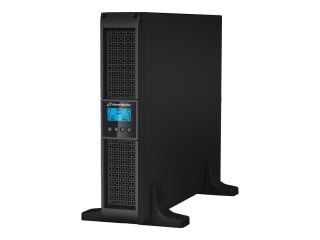 PowerWalker VFI 1000 RT HID - UPS (montowany w szafie rack / zewnętrzny) - 900 wat - 1000 VA - 7 Ah - RS-232, USB - złącza wyjśc