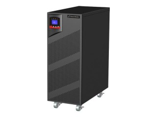 PowerWalker VFI 10000TCP 3/1 - UPS - AC 230/400 V - 9000 wat - 10000 VA - 9 Ah - RS-232, USB - czarny