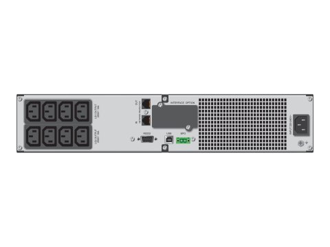 PowerWalker VI 1000RT LCD - UPS - AC 220/230/240 V - 900 wat - 1000 VA - 7 Ah - RS-232, USB - złącza wyjściowe: 8 - 2U - 19" - c
