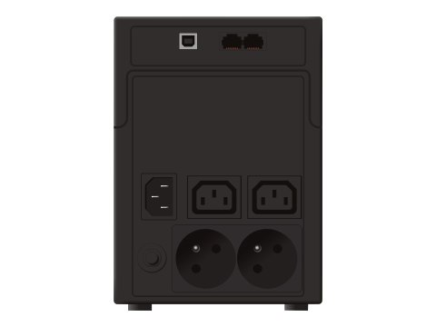 PowerWalker VI 1200 SH FR - UPS - AC 170-280 V - 600 wat - 1200 VA - 7 Ah - USB - złącza wyjściowe: 4