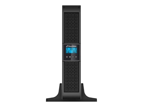 PowerWalker VI 1500RT LCD - UPS - AC 220/230/240 V - 1.35 kW - 1500 VA - 9 Ah - RS-232, USB - złącza wyjściowe: 8 - 2U - 19" - c