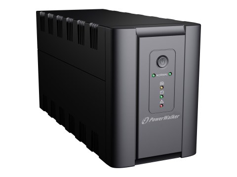 PowerWalker VI 2200 SH FR - UPS - AC 170-280 V - 1200 wat - 2200 VA - 9 Ah - USB - złącza wyjściowe: 4
