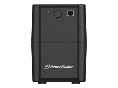 PowerWalker VI 650 SH FR - UPS - AC 170-280 V - 360 wat - 650 VA - 7 Ah - USB - złącza wyjściowe: 2