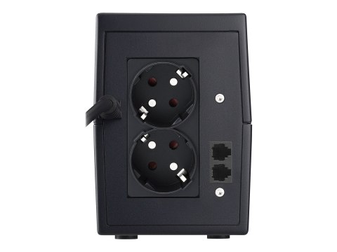 PowerWalker VI 850 SH - UPS - AC 170-280 V - 480 wat - 850 VA - 9 Ah - USB - złącza wyjściowe: 2