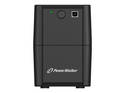 PowerWalker VI 850 SH - UPS - AC 170-280 V - 480 wat - 850 VA - 9 Ah - USB - złącza wyjściowe: 2