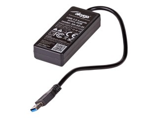 Akyga AK-AD-33 - Koncentrator - 4 x SuperSpeed USB 3.0 - stacjonarny