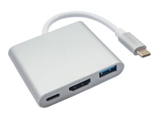 Akyga AK-AD-57 - Replikator portów - USB-C 3.1 - HDMI