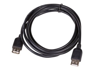 Akyga AK-USB-06 - Kabel USB - USB (F) do USB (F) - 1.8 m - czarny