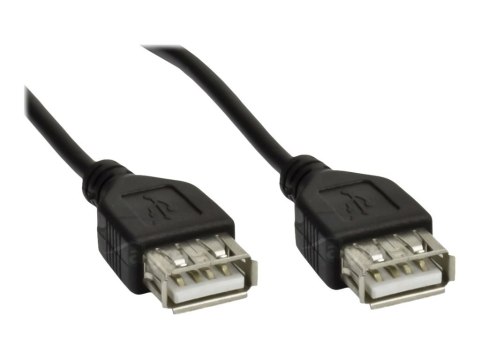 Akyga AK-USB-06 - Kabel USB - USB (F) do USB (F) - 1.8 m - czarny