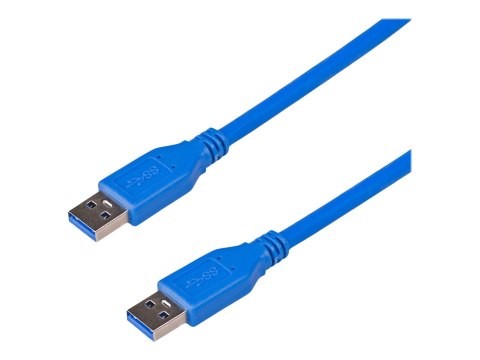 Akyga AK-USB-14 - Kabel USB - USB Typ A (M) do USB Typ A (M) - USB 3.0 - 1.8 m - niebieski