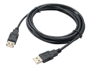 Akyga AK-USB-19 - Kabel USB - USB (M) do USB (F) - USB 2.0 - 3 m - czarny