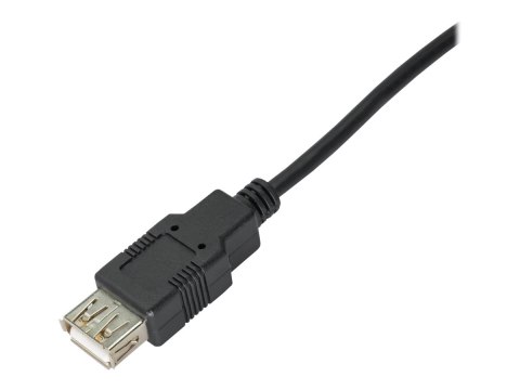 Akyga AK-USB-19 - Kabel USB - USB (M) do USB (F) - USB 2.0 - 3 m - czarny