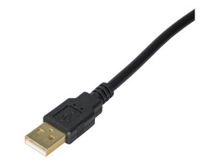 Akyga AK-USB-23 - Przejściówka USB - USB (M) do USB (F) - 15 cm - czarny