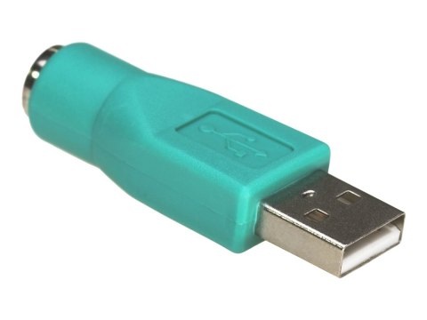 Akyga - Adapter myszy - PS/2 (F) do USB (M) - zielony